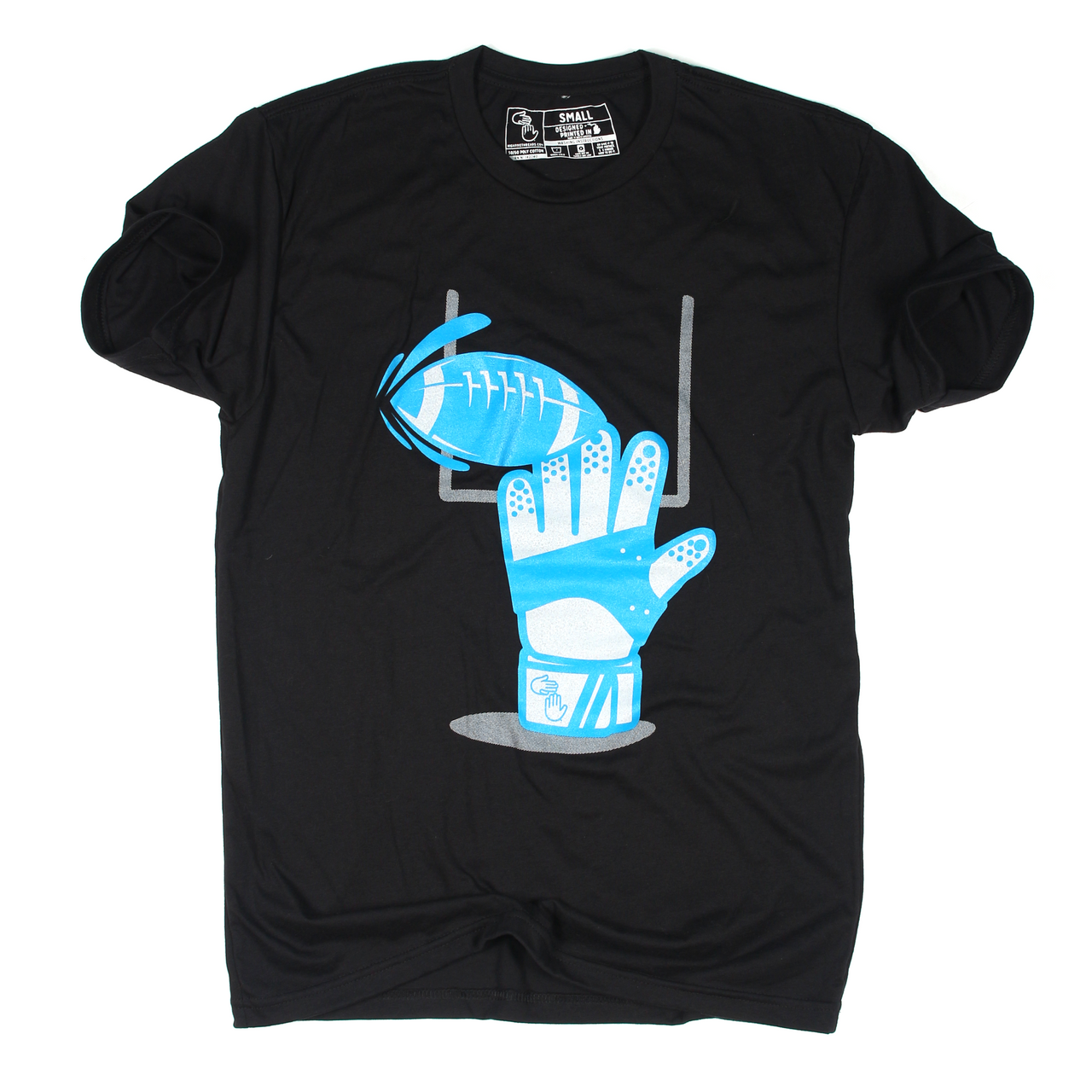 Football in the Hand Tee (Black)