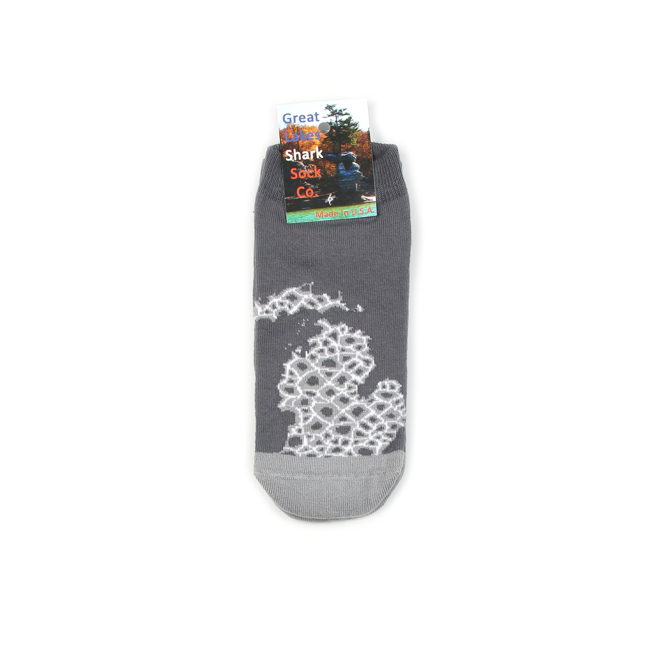 Petoskey Print Ankle Socks