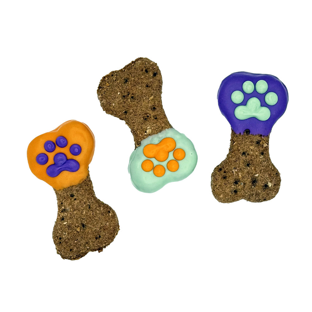 Halloween Hand Dipped Dog Bones 6 Pack