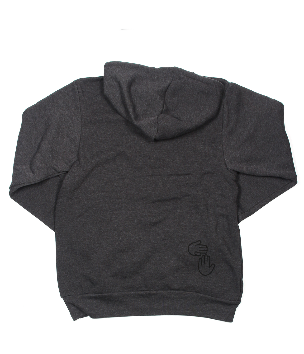 Michigan Hands Pullover Hoodie (Charcoal)