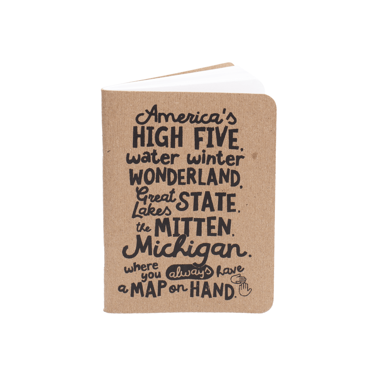 Mini Notebook - Map on Hand