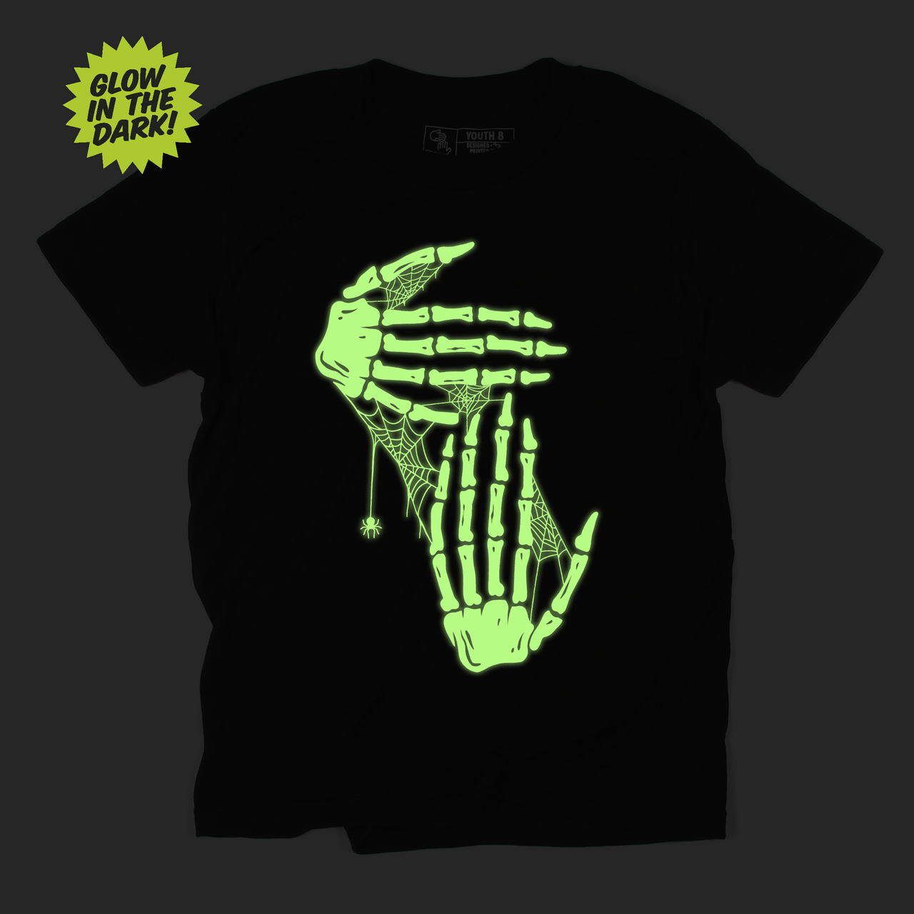 Skeleton Hands Tee - Youth