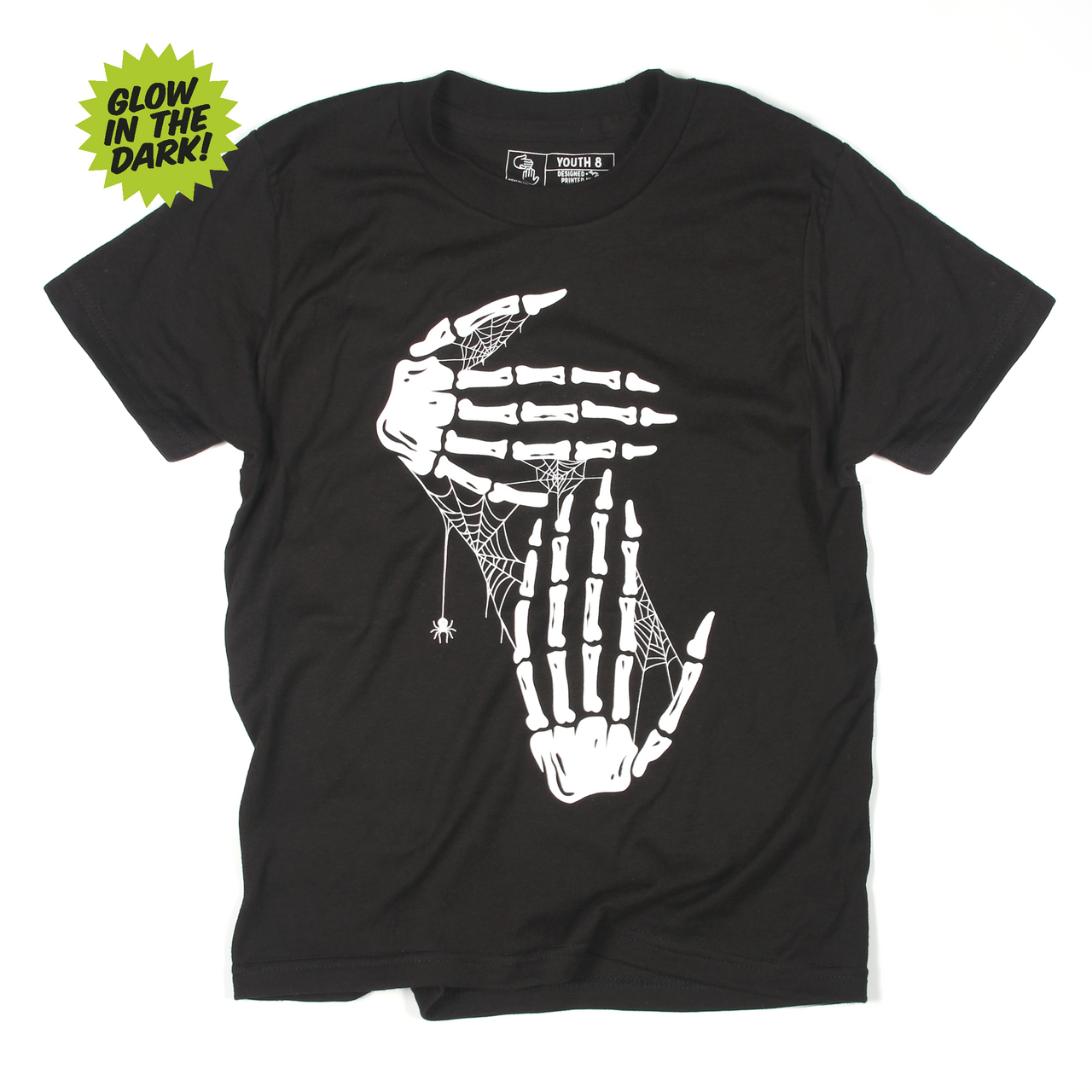 Skeleton Hands Tee - Youth