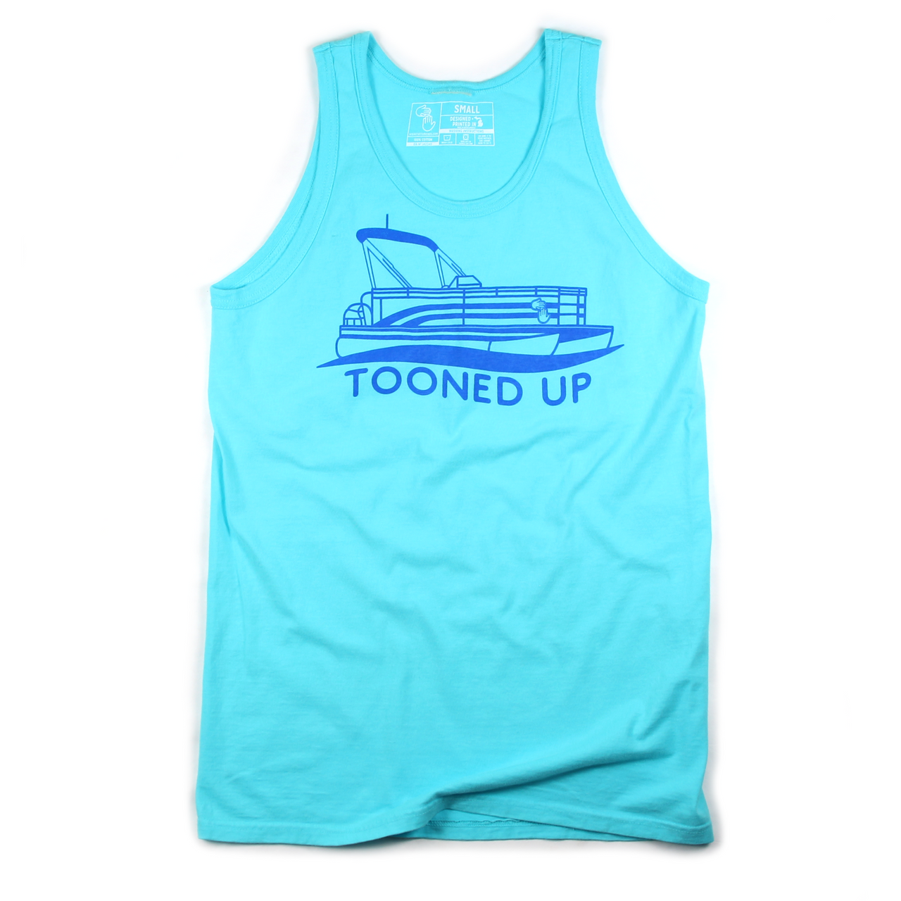 Tooned Up Tank (Freshwater Blue)