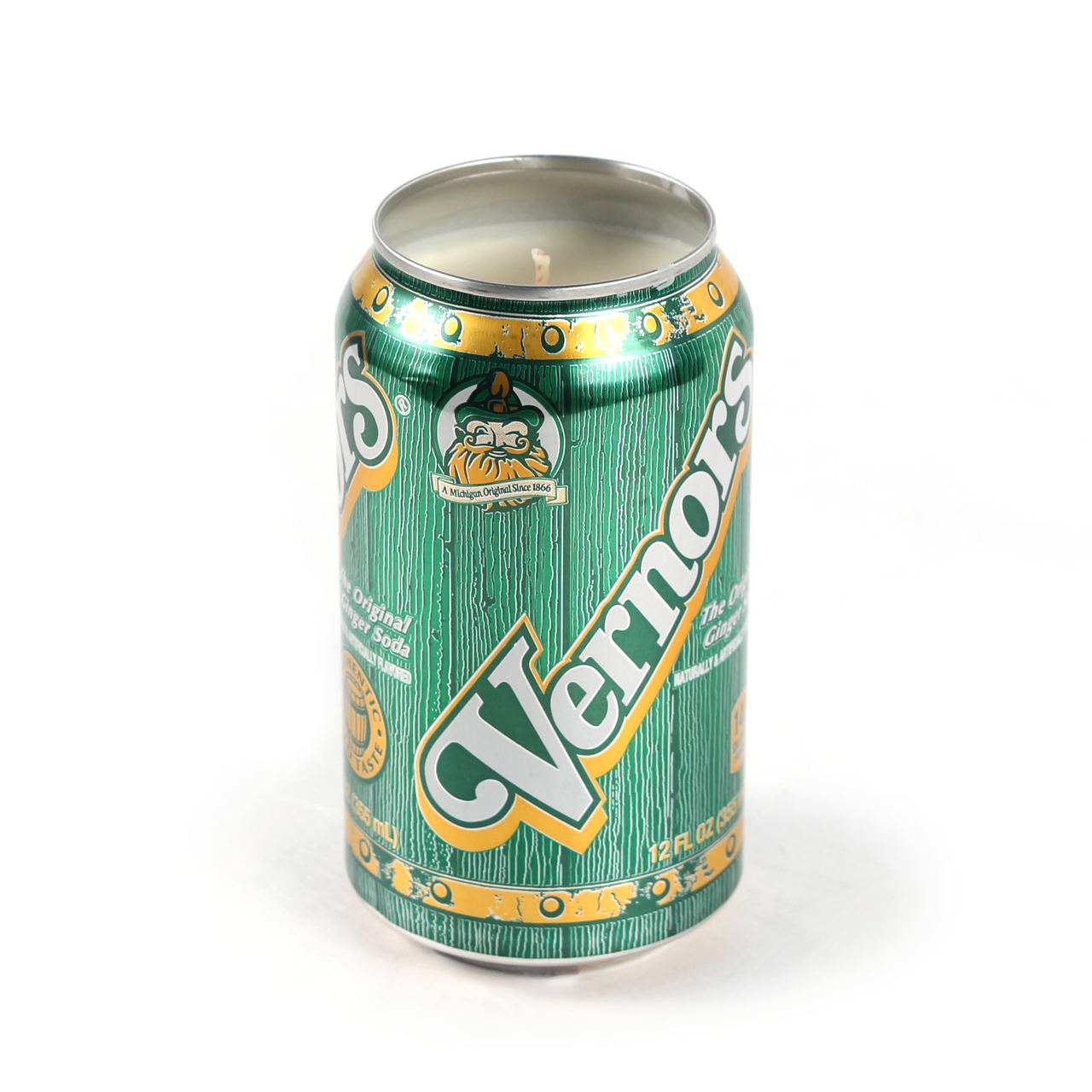Vernors Can Candle