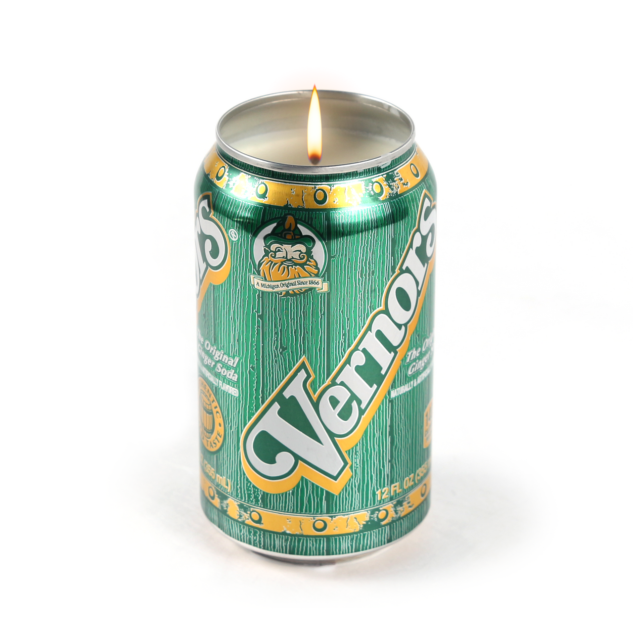 Vernors Can Candle