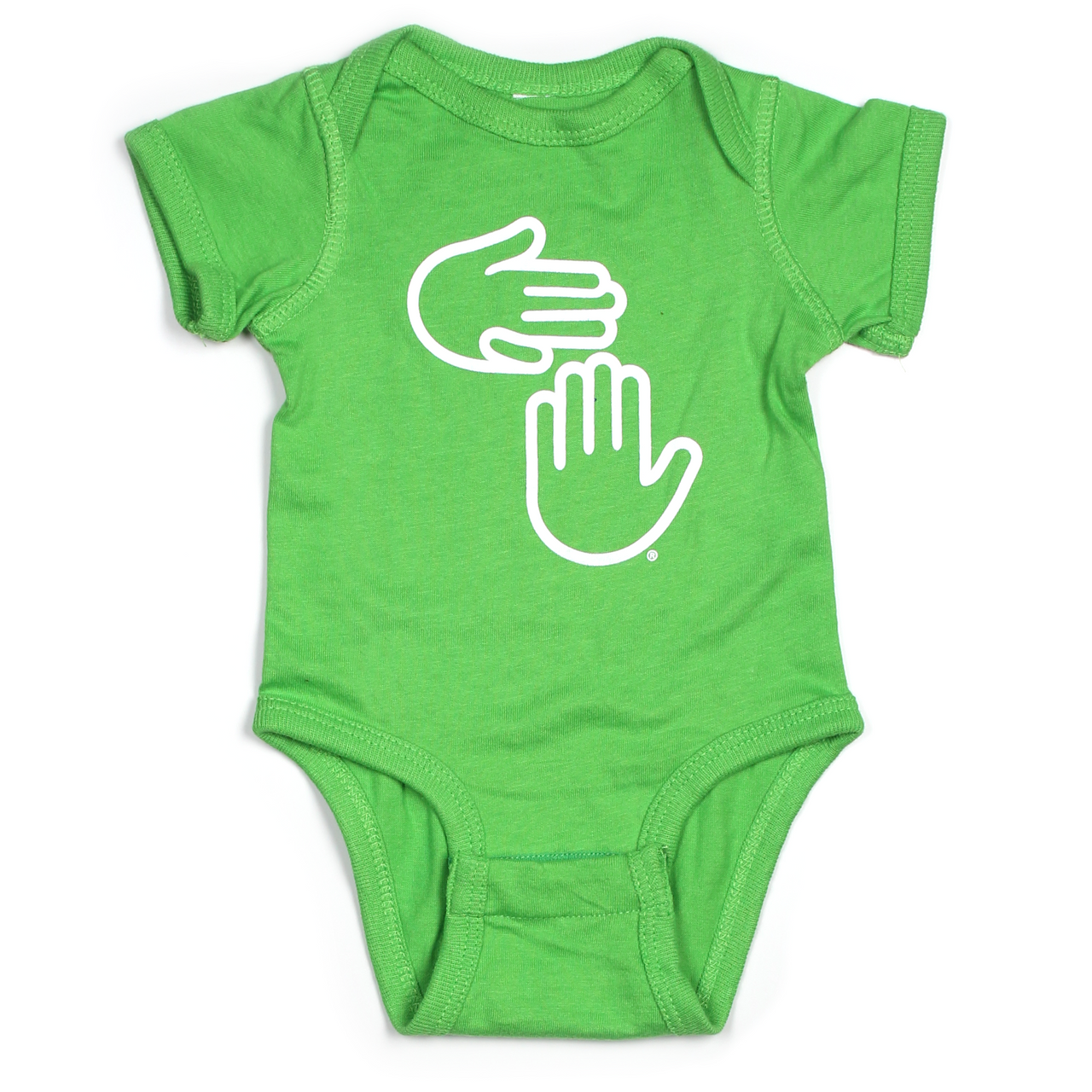 Michigan Hands Onesie (Apple)