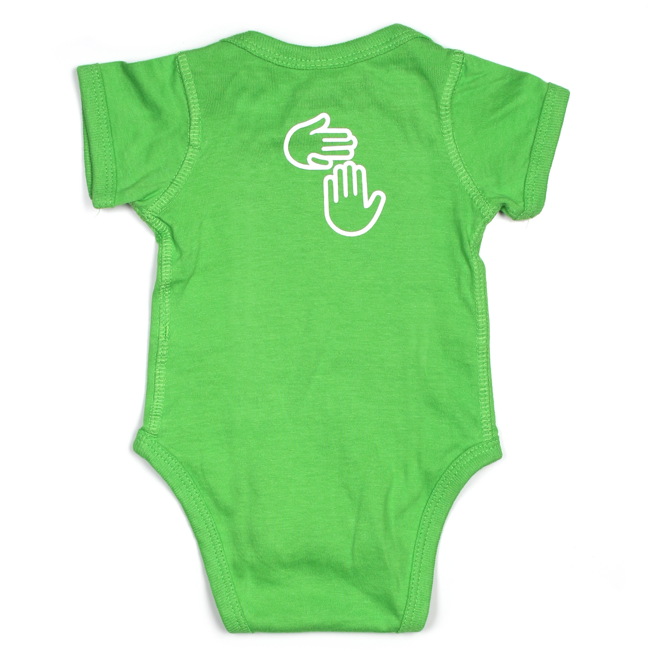 Michigan Hands Onesie (Apple)