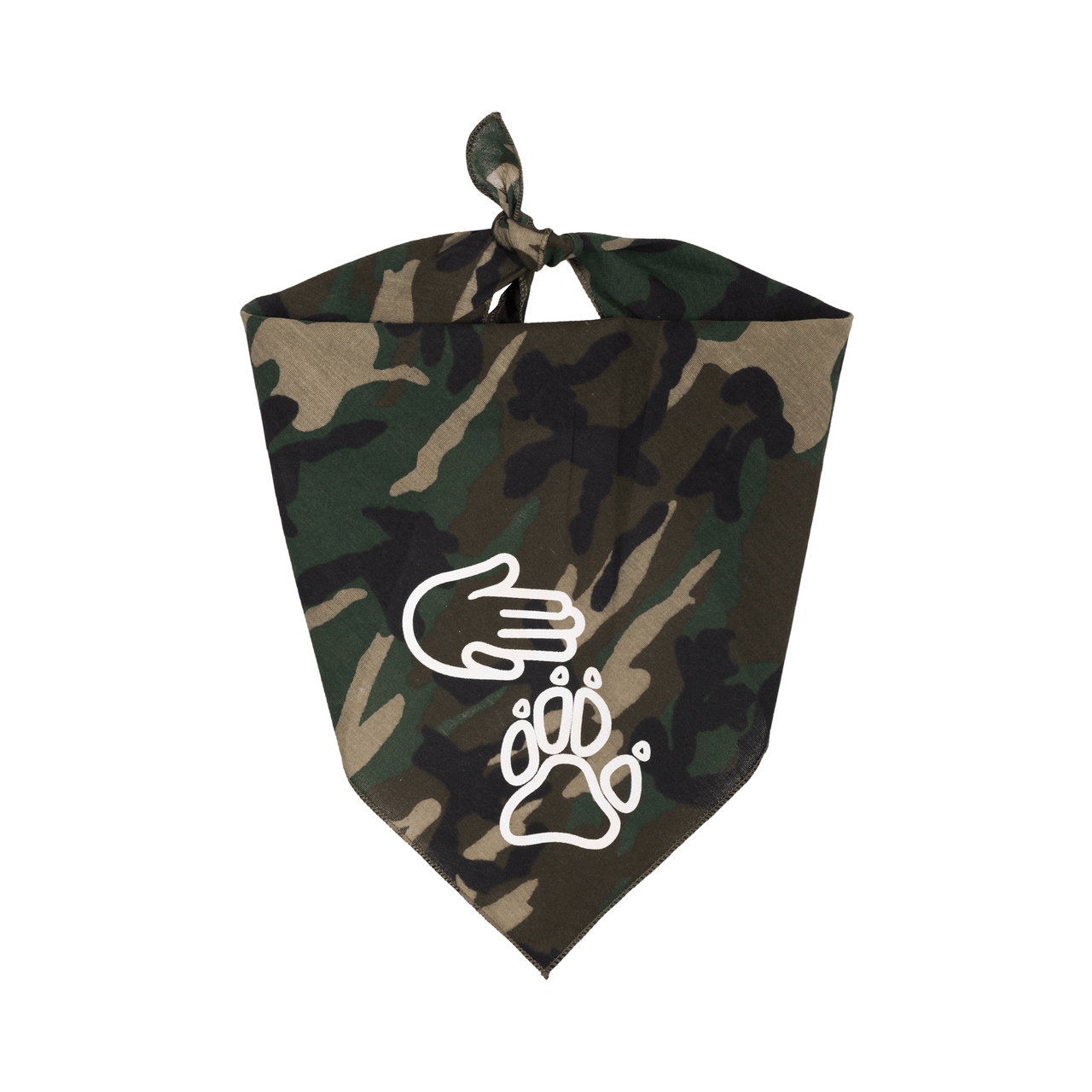 High Five Paw Bandana (Camo)