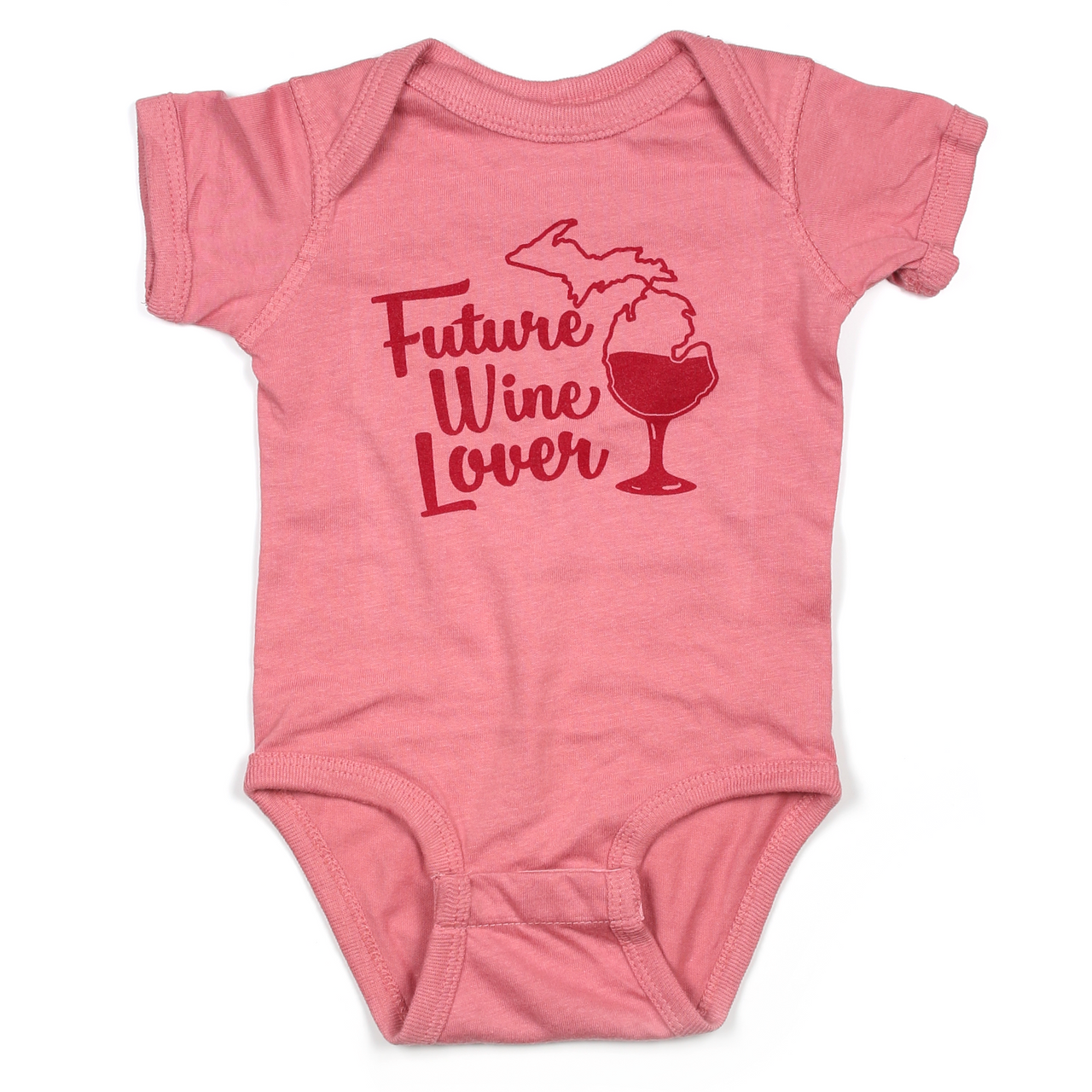 Future Michigan Wine Lover Onesie