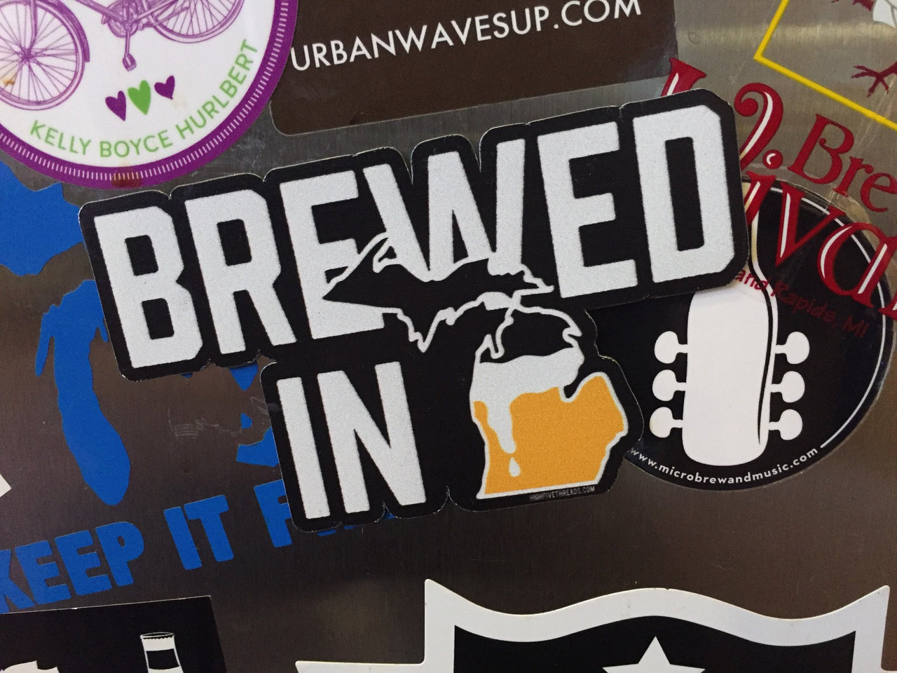 Brewed in Michigan Magnet