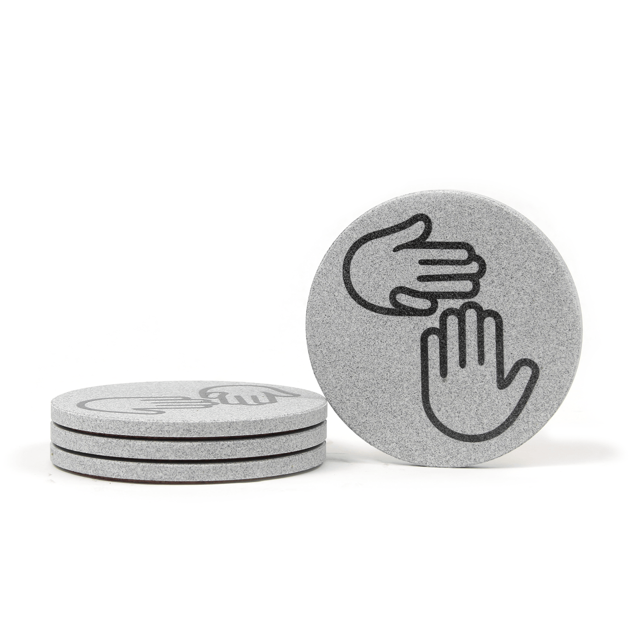 Michigan Hands Coaster Set