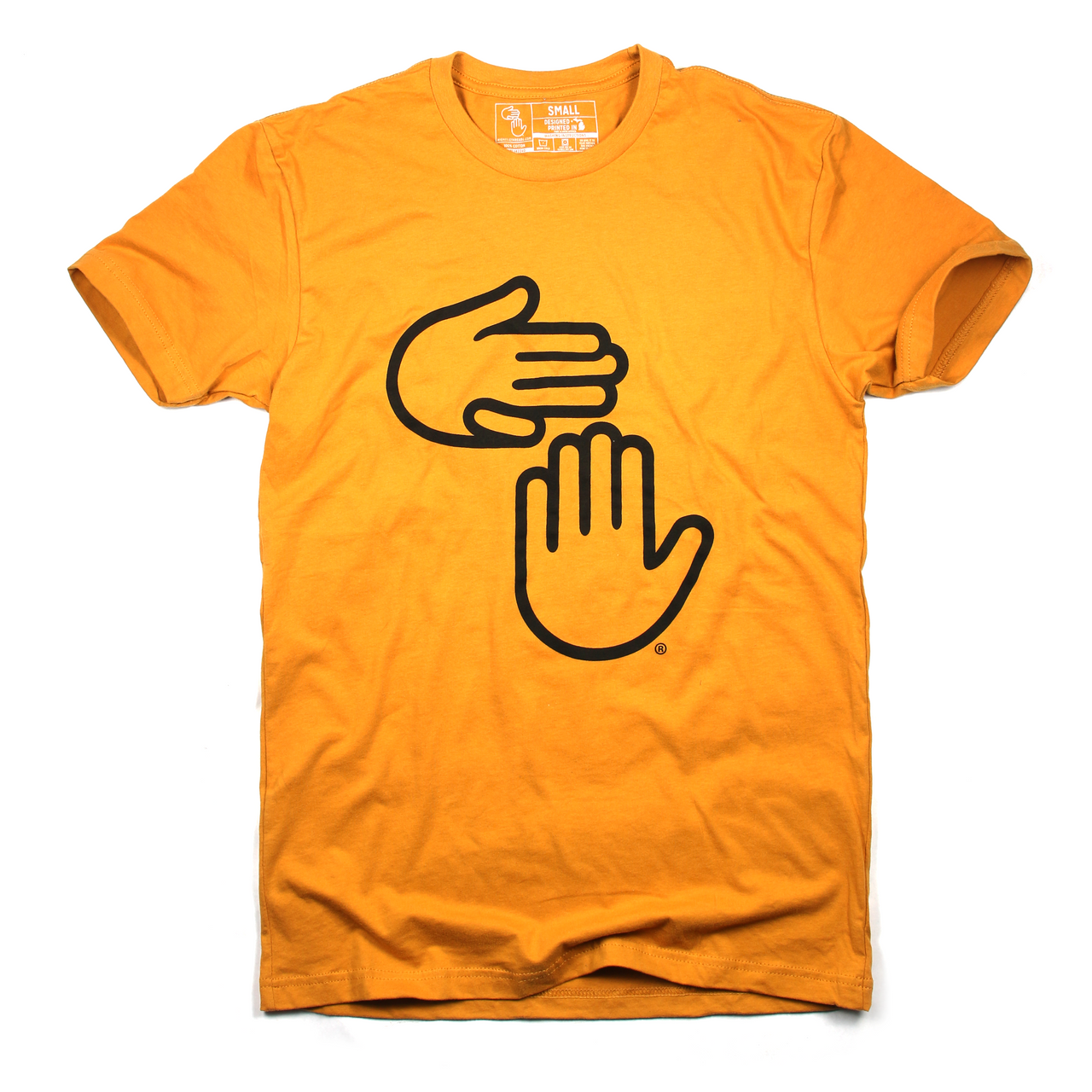 Michigan Hands Tee (Gold)