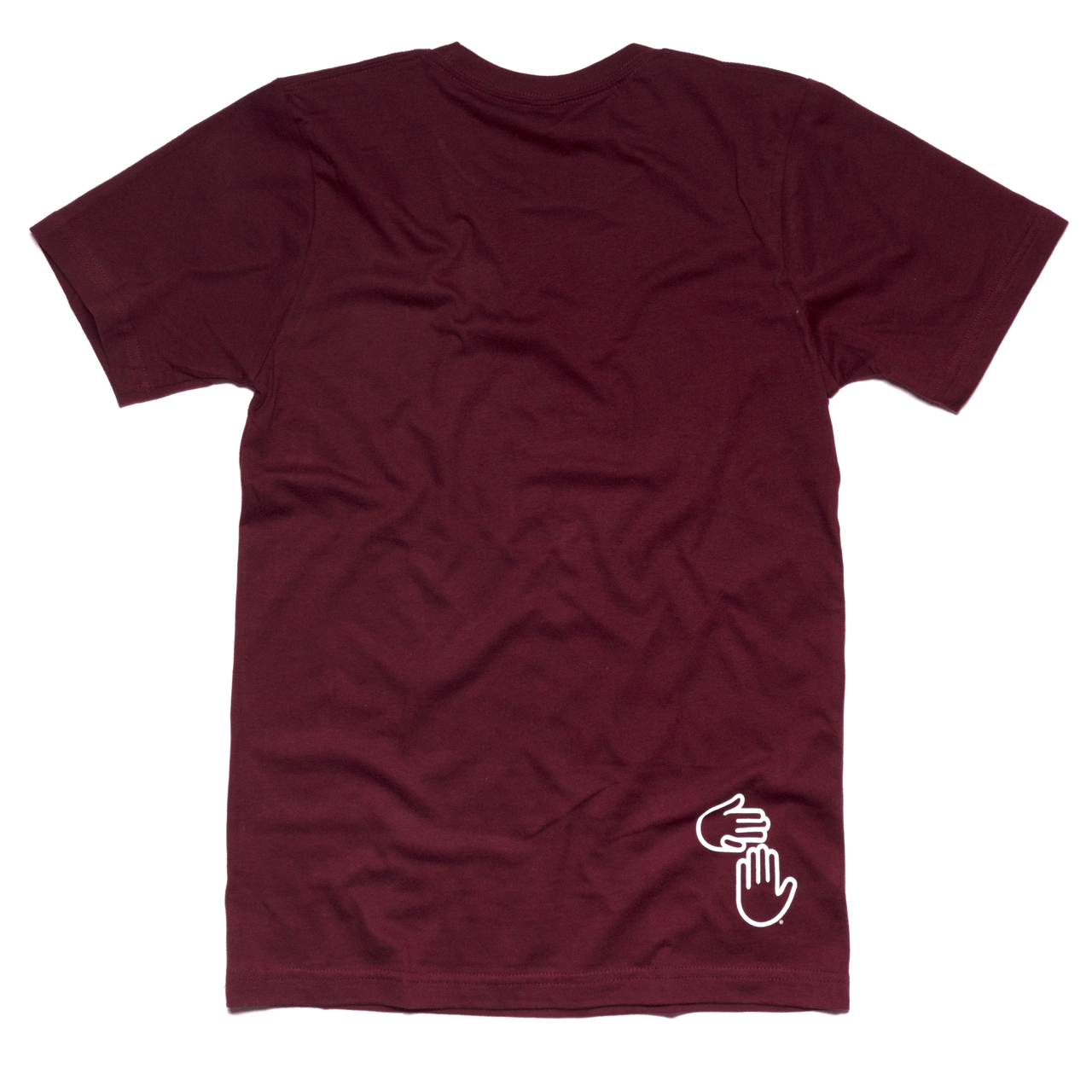 Michigan Hands Tee (Maroon)