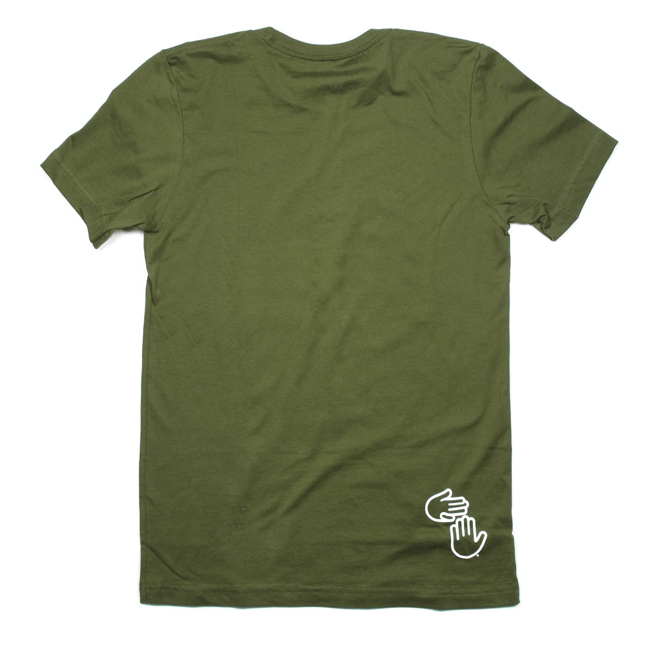 Michigan Hands Tee (Olive)