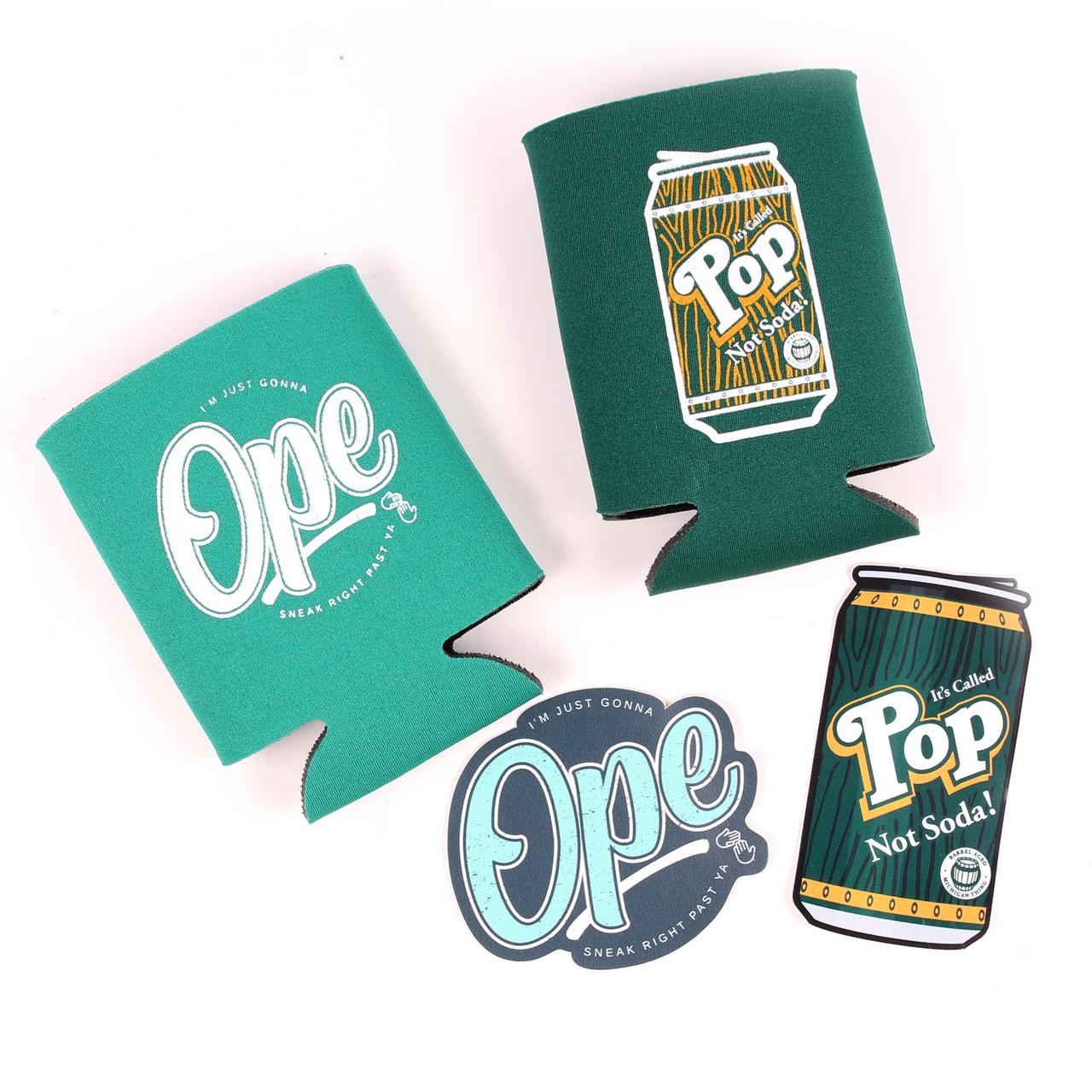 Midwest Sticker and Can Hugger Bundle