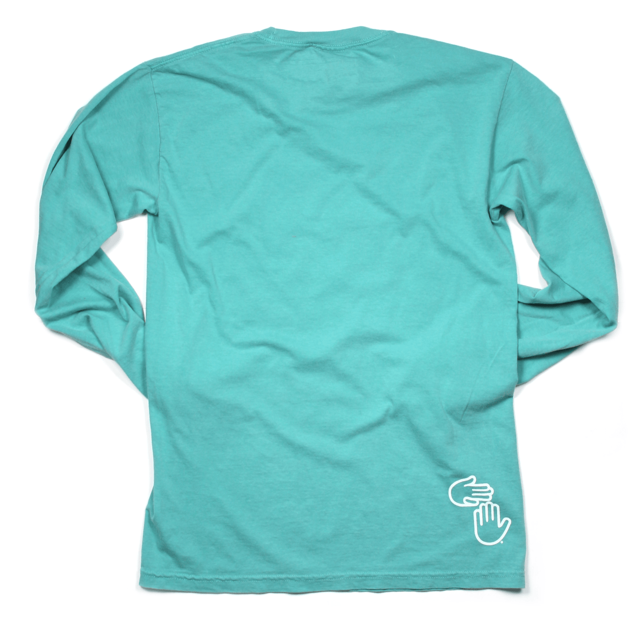 Ope Vintage Long Sleeve Tee (Seafoam)