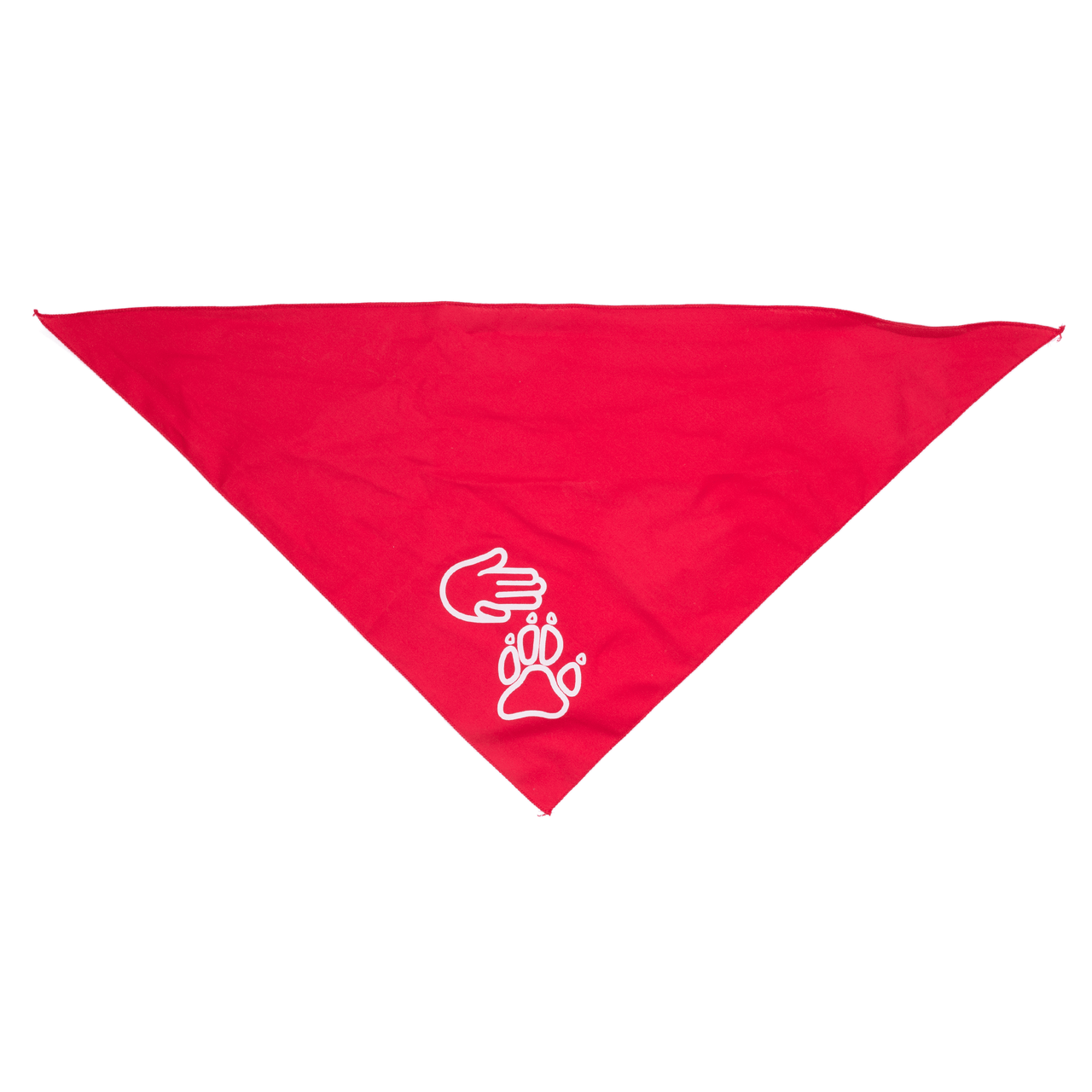 High Five Paw Bandana (Red)